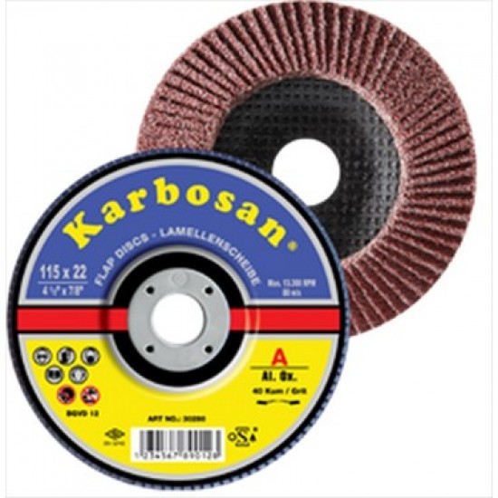 KARBOSAN FLAP DİSK 180 MM.