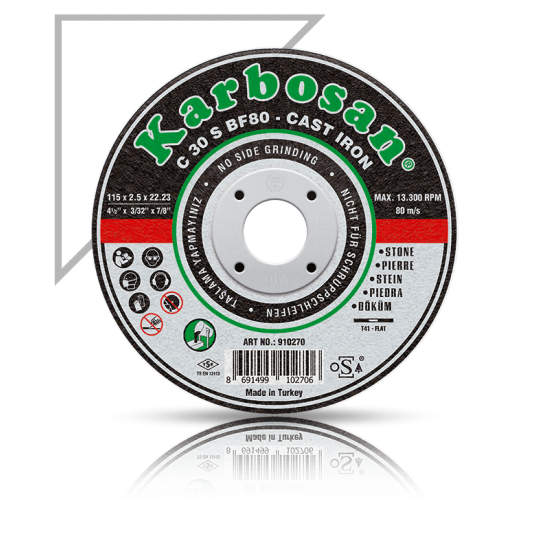 KARBOSAN MERMER KESİCİ 180 MM.