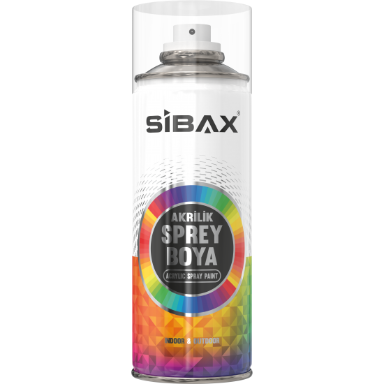 SİBAX SPREY BOYA 400 ML. AÇIK MAVİ RAL5012